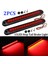 4 Adet 10 Inç 15 LED Römork Kamyon Rv Durdurma Kuyruk Arka Fren Dönüş Işık Çubuğu Durdurma Arka Yan Işaret Işıkları Su Geçirmez (Kırmızı) (Yurt Dışından) 5