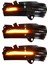 4x Araba LED Yan Kanat Dinamik Dönüş Sinyal Işığı Dikiz Aynası Göstergesi Mondeo Mk5 V 5 2014-2019 Amber (Yurt Dışından) 3
