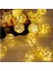 Rattan İp Peri Top Led 3 m Gün Işığı 2