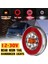 4x Yuvarlak LED 4 In 1 Kamyon Kuyruk Lambası 12-24 V Dinamik Kuyruk Dönüş Sinyali Ters Arka Fren Stop Lambası Römork Kamyon Rv (Yurt Dışından) 4