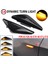 4 Adet Füme Araba Dinamik LED Yan Sinyal Lambası Dönüş Sinyal Işığı X3 F25 X5 E70 X6 E71 E72 2008-2014 (Yurt Dışından) 3