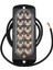 4 Adet 12-Led Amber Flaş Yanıp Sönen Kurtarma Strobe Araba Acil Durum Sinyal LED Turuncu Izgara Arıza Işığı Sis Lambası Beacon (Yurt Dışından) 3