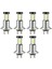 6x H7 LED Far Ampul Kiti Yüksek Düşük Huzmeli 100W 30000LM Süper Parlak 6000K Beyaz (Yurt Dışından) 4