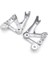6x Motosiklet Far Tutucular Braketleri CB400 Vtec 1/2/3 1999-2008 VTEC400 (Yurt Dışından) 3