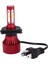 10X H4 Hb2 9003 2200W 330000LM 4 Taraflı LED Far Kiti Hi/lo Güç Ampulleri 6000K (Yurt Dışından) 2