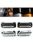 2x Motosiklet LED Otoyol Bar Switchback Sürüş Işığı/dönüş Sinyali Işığı (Siyah) (Yurt Dışından) 3