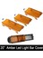 2 Adet 20 Inç Amber Geçmeli Lens Kapağı 6 Inç + 8 Inç Offroad LED Işık Çubuğu Atv Suv (Yurt Dışından) 3