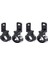 4 Adet Evrensel Gidon 22 25MM 7/8 Inç Motosiklet Far Braketi Spot Tutucu Boru Kelepçesi Cafe Chopper Için (Yurt Dışından) 1