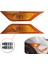3x Yan Işaretleyici Dönüş Sinyali Işık Yan Yaprak Lambası 2016-2020 Için LED Ampul ile 34350TETH01 34300TETH01 (Yurt Dışından) 4
