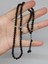 Golden & Siyah Obsidyen Taşı 99LUK Tesbih 4mm (24290) 5