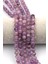 Lavander Ametist Doğaltaş Dizi 8 mm Küre Kesim 1