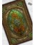Ammolite Taşı Halısı Yeşil Renk Enerji Taşı Figürlü Halı Spiritüel Temalı Modern Halı 2