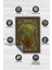 Ammolite Taşı Halısı Yeşil Renk Enerji Taşı Figürlü Halı Spiritüel Temalı Modern Halı 4