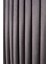 Gri Düz Ada Fon Perde V-12488 Tek Kanat 1x3 Sık Pile 3