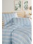 Breeze Blu %100 Pamuk Çift Kişilik Nevresim Seti 3
