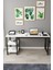 Çalışma Masası Kitaplıklı Raflı Büyük Boy 60x160 1