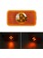 Kamyonlar Için Işaret Işığı Sarı Gösterge Lambası 4 LED Fm/ (Yurt Dışından) 5