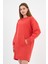 Kadın Kanguru Cepli Oversize Tunik (B24-00225) 1