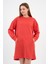 Kadın Kanguru Cepli Oversize Tunik (B24-00225) 3