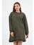 Kadın Kanguru Cepli Oversize Tunik (B24-00225) 3