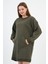 Kadın Kanguru Cepli Oversize Tunik (B24-00225) 4
