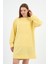 Kadın Kanguru Cepli Oversize Tunik (B24-00225) 3