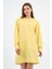 Kadın Kanguru Cepli Oversize Tunik (B24-00225) 4
