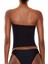 Straplez Yaka Crop Bluz 3