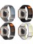 Apple Watch Için Naylon Spor 42-44-45-49MM'YE Uygun Sihirli Bant Kapatmalı Ayarlanabilir S10-46MM 3