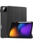 Xiaomi Pad 7 Pro / Pad 7 Için Kalem Yuvalı Şok Emici Deri Tablet Kılıfı-Siyah (Yurt Dışından) 1