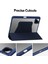 Xiaomi Pad 7 Pro / Pad 7 Kılıfı 360&#176; Rotary Pu Deri+Akrilik Tablet Kılıfı (Klavyesiz)-Koyu Mavi (Yurt Dışından) 4