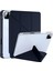 Xiaomi Pad 7 Pro / Pad 7 Kılıf Pu Deri Origami Şeffaf Tablet Kapağı-Koyu Mavi (Yurt Dışından) 1