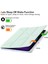 Xiaomi Pad 7 Pro / Pad 7 Kılıf Pu Deri Origami Şeffaf Tablet Kapağı-Açık Yeşil (Yurt Dışından) 5