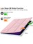 Xiaomi Pad 7 Pro / Pad 7 Kılıf Pu Deri Origami Şeffaf Tablet Kapağı-Pembe (Yurt Dışından) 5