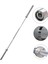Ağırlık Halter Barı 220 cm 8 Rulmanlı Içi Dolu Düz Krom Halter Antrenman Barı 1