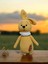 Amigurumi Sevimli Şapşik Tavşan 4