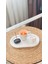Dekoratif Takı, Sunumluk,mumluk,oda Kokusu, Saksı Altlığı, Organizer Çok Amaçlı 2'li Beton Tabak 2