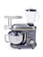 M120 Multi-Fonksiyonel 3'ü Bir Arada Stand Mikser Kıyma Setli ve Blender Özellikli Koyu Gri/gold 1