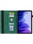 Xiaomi Pad 7 Kılıf Pu Deri Koruyucu Folyo Tablet Kılıfı, Kart Tutuculu-Yeşil (Yurt Dışından) 2