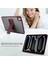 Samsung Galaxy Tab A9 Plus 11 Inc 2023 Uyumlu Yatay Stand Olabilen Antishock Köşe ve Kamera Korumalı Arka Yüzeyi Mat Threxi Kılıf SM-X210 SM-X216 SM-X218 2