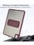 Samsung Galaxy Tab A9 Plus 11 Inc 2023 Uyumlu Yatay Stand Olabilen Antishock Köşe ve Kamera Korumalı Arka Yüzeyi Mat Threxi Kılıf SM-X210 SM-X216 SM-X218 5