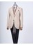 Italyan Stil Slim Fit Mono Yaka Erkek Tek Ceket Bej T13580 1
