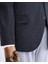 Italyan Stil Slim Fit 4 Drop Mono Yaka Erkek Tek Ceket Antrasit T13536 5