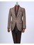 Italyan Stil Slim Fit Mono Yaka Erkek Tek Ceket Kahverengi T13594 1
