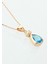 Damla Blue Topaz Tektaş Kolye 2