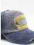 Vintage Eskitme Balık Logolu Denim Şapka | San Francisco Trucker Kep 4