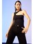 Slim Fit Bisiklet Yaka Dekolte Detaylı Çıtçıtlı Body X4863AZ21WN 1