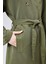 Kadın Oversize Kuşaklı Trençkot 3