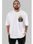 Batman 6 Ön Sol Baskılı Oversize T-Shirt Erkek Kadın Unisex Pamuk Bisiklet Yaka Tişort 1