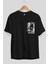 Batman (17) Ön Sol Baskılı Oversize T-Shirt Erkek Kadın Unisex Pamuk Bisiklet Yaka Tişort 2